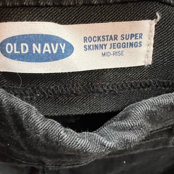 💙Old Navy black jeggings - Picture 3 of 5